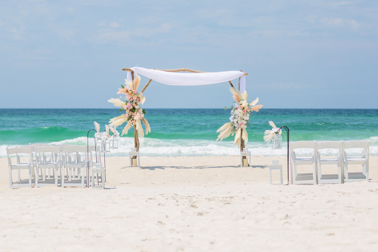 destin boho wedding